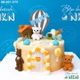  Bánh Sinh Nhật Cho Bé Mẫu Ngôi Nhà Của Gấu (BB-001-079) 