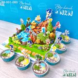  Bánh Sinh Nhật Sonic Và Cuộc Phiêu Lưu Về Khu Rừng Tiền Sử (BB-001-080) 