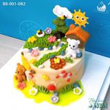  Bánh Sinh Nhật Khu Vườn Của Gấu (BB-001-082) 