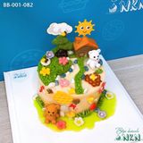  Bánh Sinh Nhật Khu Vườn Của Gấu (BB-001-082) 