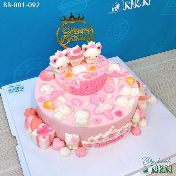  Bánh Sinh Nhật Hello Kitty Cho Bé (BB-001-092) 
