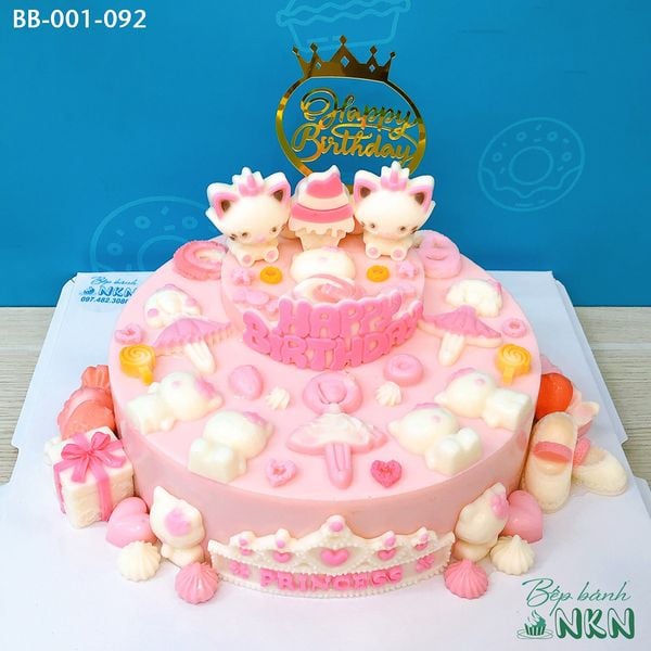  Bánh Sinh Nhật Hello Kitty Cho Bé (BB-001-092) 