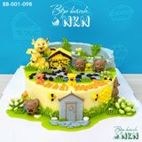  Bánh Sinh Nhật Vườn Gấu Cho Bé Tuổi Sửu (BB-001-098) 