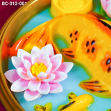  Khay Cúng Ông Táo Liên Ngư Tài Lộc (BC-012-001) 