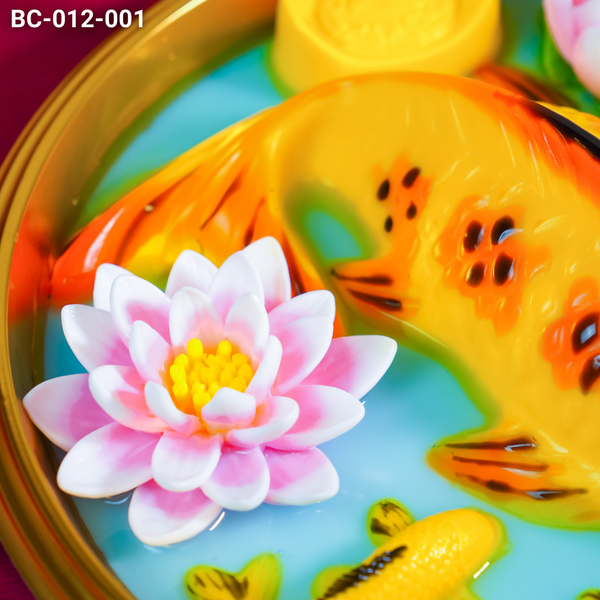  Khay Cúng Ông Táo Liên Ngư Tài Lộc (BC-012-001) 