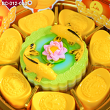  Khay Cúng Ông Táo Song Ngư Kim Bảo (BC-012-003) 