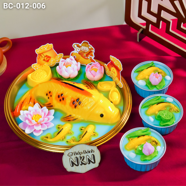  Combo Cúng Ông Táo Liên Ngư Tài Lộc 1 cá lớn + 3 cá nhỏ (BC-012-006) 