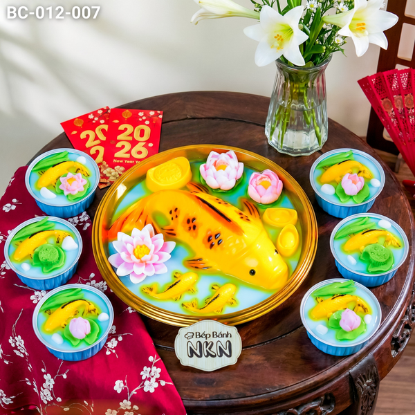  Combo Cúng Rằm Liên Ngư Tài Lộc 1 cá lớn + 6 cá nhỏ (BC-012-007) 