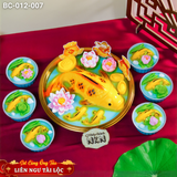  Combo Cúng Ông Táo Liên Ngư Tài Lộc 1 cá lớn + 6 cá nhỏ (BC-012-007) 
