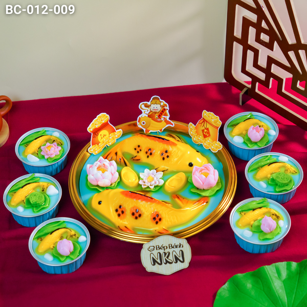  Combo Cúng Ông Táo Song Ngư Liên Hoa 1 cá lớn + 6 cá nhỏ (BC-012-009) 