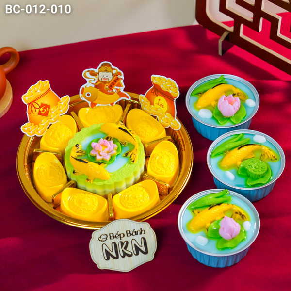  Combo Cúng Ông Táo Song Ngư Kim Bảo 1 cá lớn + 3 cá nhỏ (BC-012-010) 