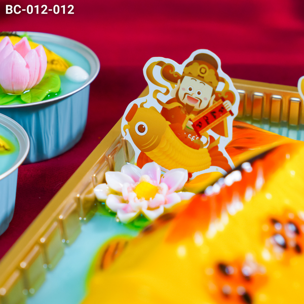  Combo Cúng Ông Táo Đại Ngư Phú Quý 1 cá lớn + 3 cá nhỏ (BC-012-012) 