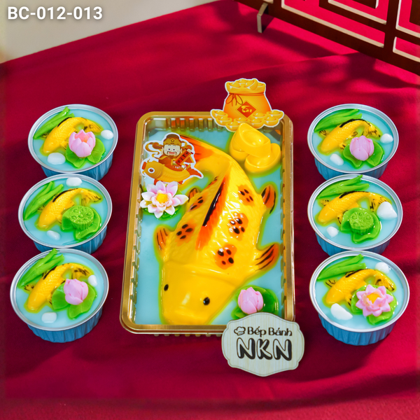  Combo Cúng Ông Táo Đại Ngư Phú Quý 1 cá lớn + 6 cá nhỏ (BC-012-013) 