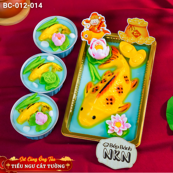  Combo Cúng Ông Táo Tiểu Ngư Cát Tường 1 cá lớn + 3 cá nhỏ (BC-012-014) 