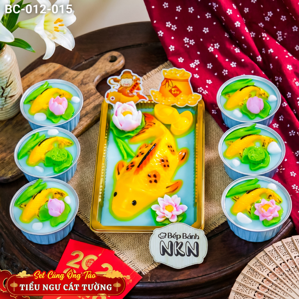  Combo Cúng Ông Táo Tiểu Ngư Cát Tường 1 cá lớn + 6 cá nhỏ (BC-012-015) 