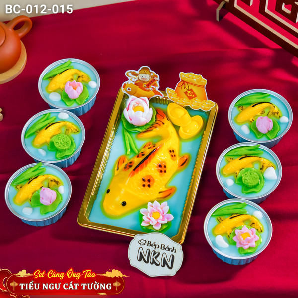  Combo Cúng Ông Táo Tiểu Ngư Cát Tường 1 cá lớn + 6 cá nhỏ (BC-012-015) 