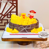  Bánh Khai Trương Mâm Vàng Thần Tài (BC-012-033) 