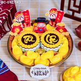  Khay Vàng Thần Tài Chiêu Tài Rước Lộc (BC-012-043) 