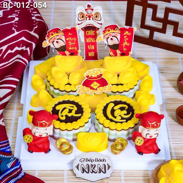  Mâm Vàng Thần Tài Rước Tài Lộc Đặc Biệt (Mẫu 1) (BC-012-054) 