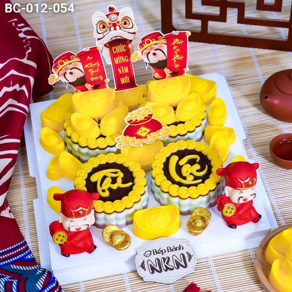  Mâm Vàng Thần Tài Rước Tài Lộc Đặc Biệt (Mẫu 1) (BC-012-054) 