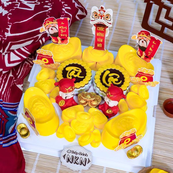  Mâm Vàng Thần Tài Rước Tài Lộc Đặc Biệt (Mẫu 3) (BC-012-056) 