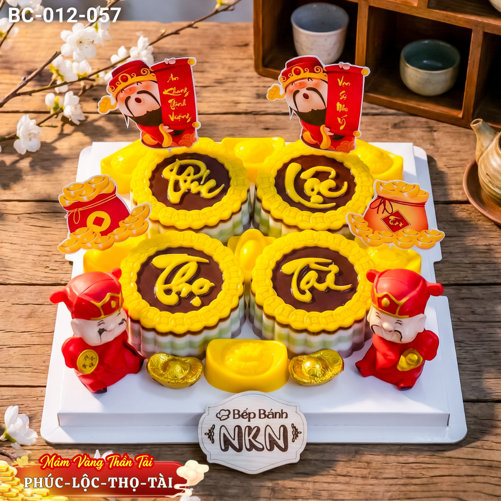  Mâm Vàng Phúc Lộc Thọ Tài Đặc Biệt (BC-012-057) 