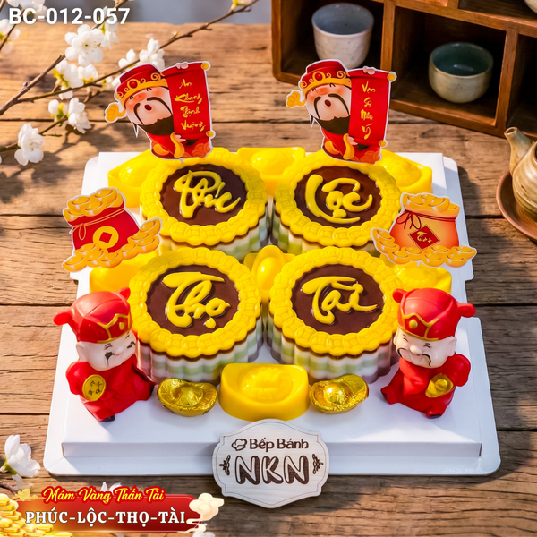  Mâm Vàng Phúc Lộc Thọ Tài Đặc Biệt (BC-012-057) 