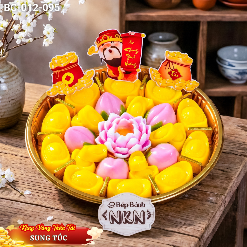  Khay Cúng Sung Túc (BC-012-095) 