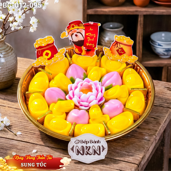  Khay Cúng Sung Túc (BC-012-095) 