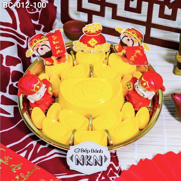  Khay vàng Thần Tài Kim Nguyên Bảo (BC-012-100) 