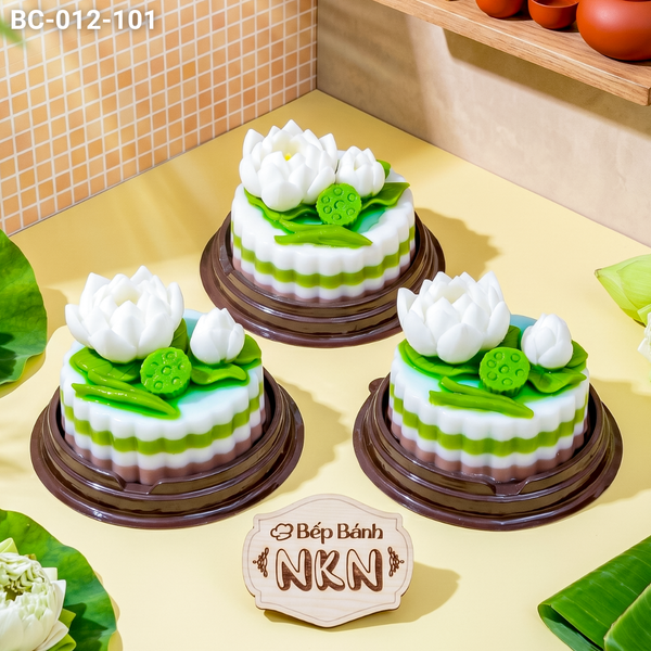  Set 3 Bánh Cúng Bạch Liên Hoa (BC-012-101) 