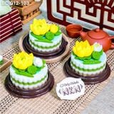  Set 3 Bánh Cúng Kim Liên Hoa (BC-012-103) 
