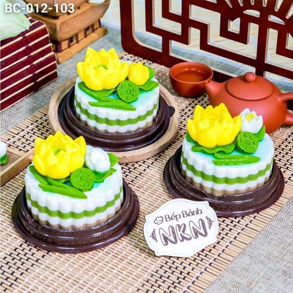  Set 3 Bánh Cúng Kim Liên Hoa (BC-012-103) 
