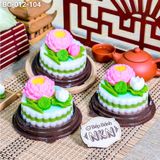  Set 3 Bánh Cúng Diệp Liên Hoa (BC-012-104) 