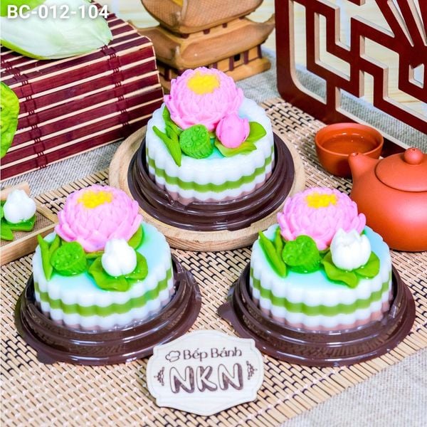  Set 3 Bánh Cúng Diệp Liên Hoa (BC-012-104) 