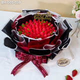  Bánh Bó Hoa Trái Dâu Quà Tặng (BH-005-038) 