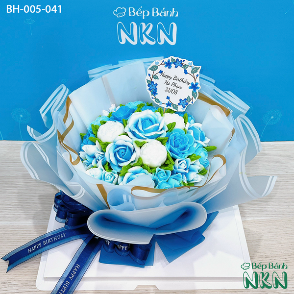  Bánh Bó Hoa Hồng Form Đứng (BH-005-041) 