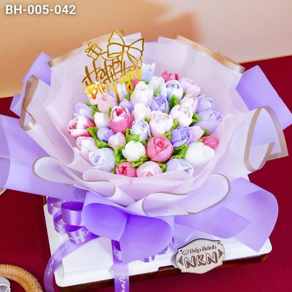  Bánh Bó Hoa Tulip (BH-005-042) 
