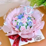  Bánh Bó Hoa Tone Tím (BH-005-043) 