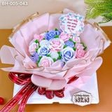  Bánh Bó Hoa Tone Tím (BH-005-043) 