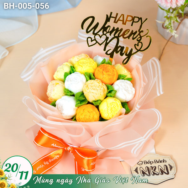  Bánh Bó Hoa Trà Nụ 20/11 Mini (BH-005-056) 