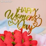  Bánh Bó Hoa Dâu Tây 8/3 Mini (BH-005-057) 