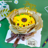  Bánh Bó Hoa Hướng Dương 20/11 Mini (BH-005-058) 