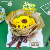  Bánh Bó Hoa Hướng Dương 20/11 Mini (BH-005-058) 