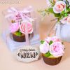  Hộp Bánh Quà Tặng Cupcake Hoa Hồng (BQT-030-014) 