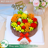  Bánh Quà Tặng 20/11 Sen Đá Cổ Điển (BQT-030-017) 
