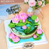  Bánh Quà Tặng 20/11 Hồ Sen Cá Lội (BQT-030-019) 