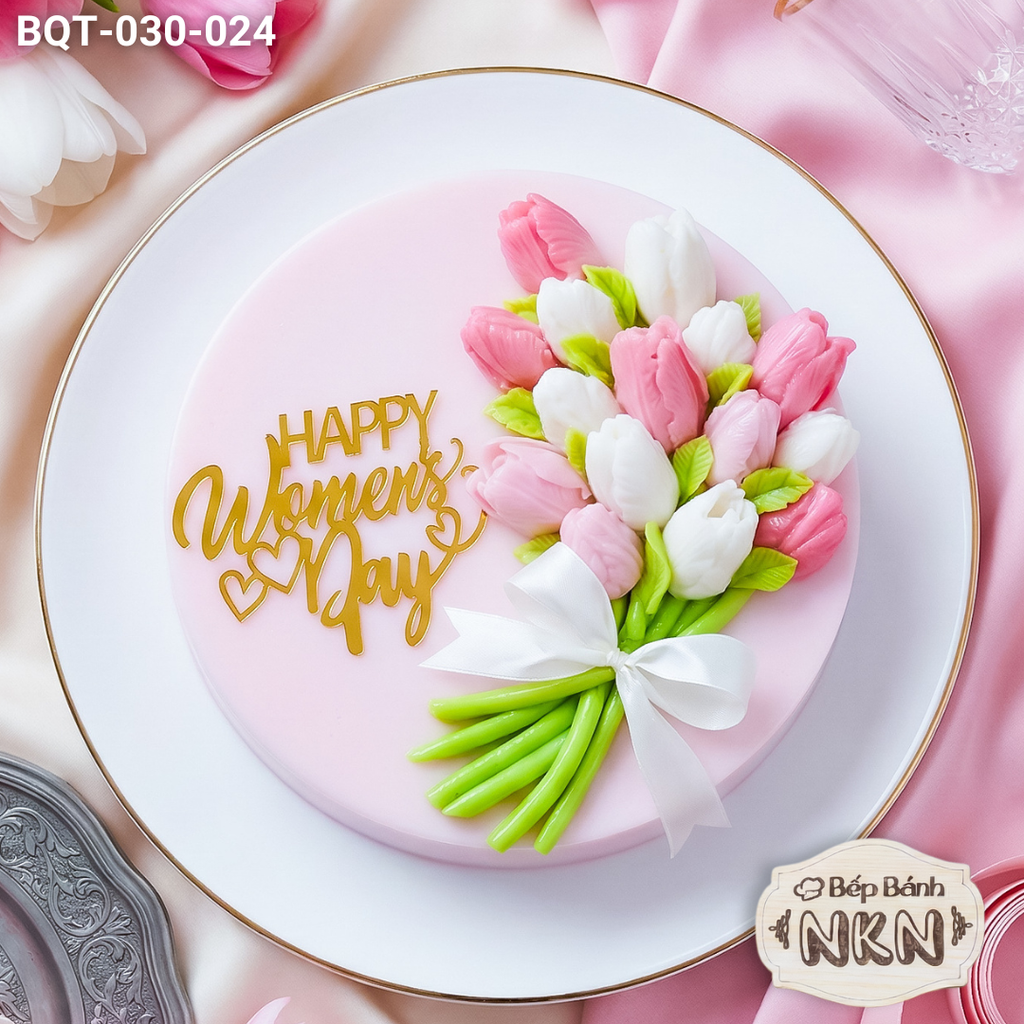  Bánh Quà Tặng Đoá Hoa Tulip (BQT-030-024) 