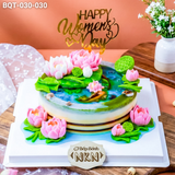  Bánh Quà Tặng Đoá Sen Ngọc (BQT-030-030) 