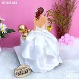  Bánh Quà tặng 20/10 Cô Gái Váy Trắng (BT-028-023) 